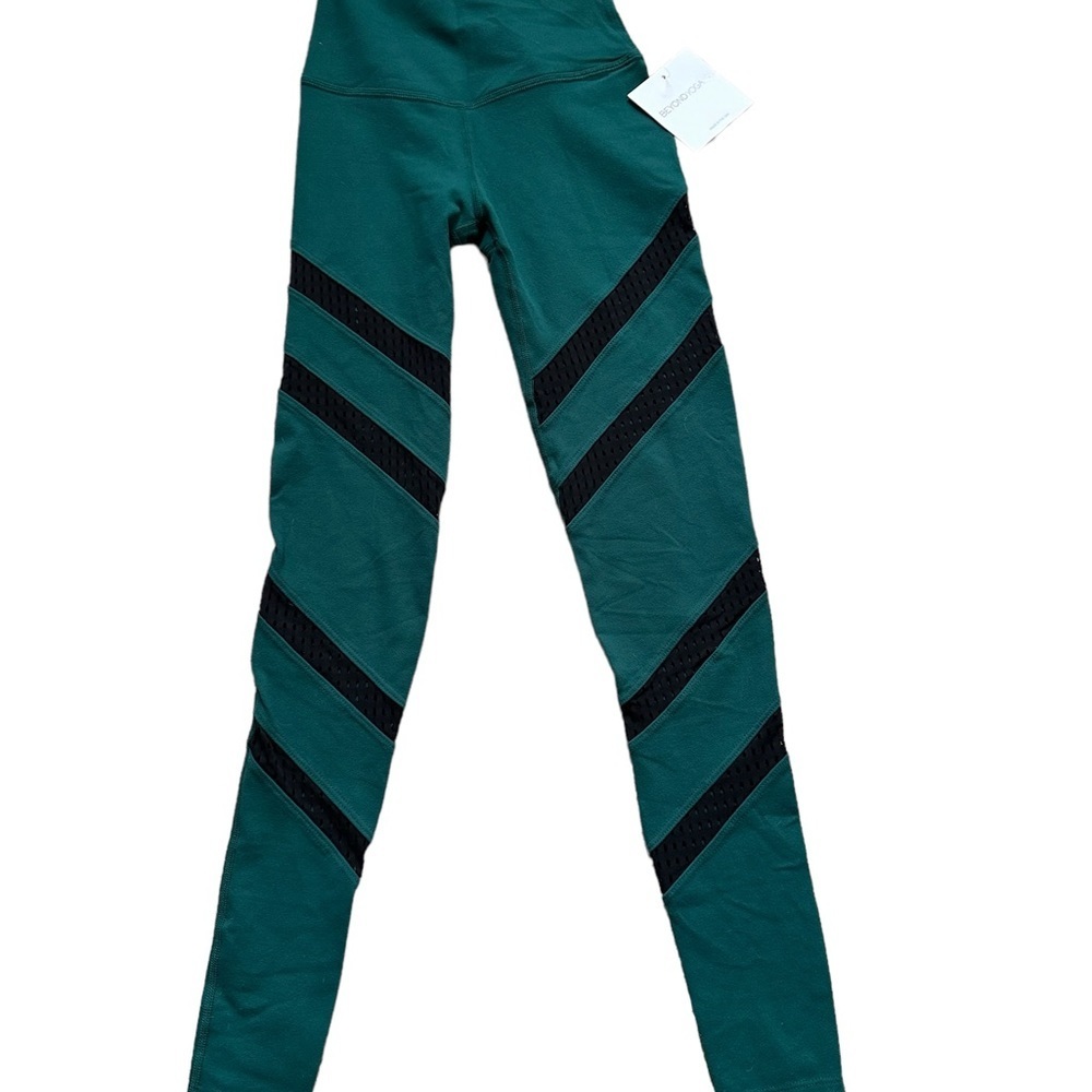Beyond yoga make a splash high waisted leggings XXS green NEW W/O TAG ATTACHED